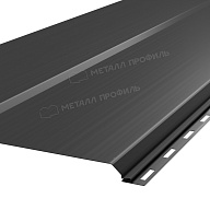 Сайдинг МЕТАЛЛ ПРОФИЛЬ Lбрус-XL-14х335 NormanMP (ПЭ-01-9005-0.5)